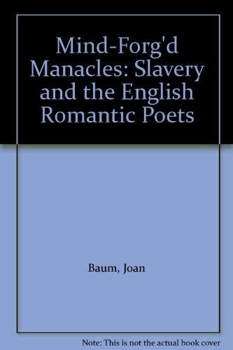 Mind forg manacles joan - manacles, by