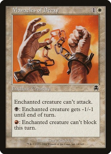 Manacles decay apocalypse - manacles,
