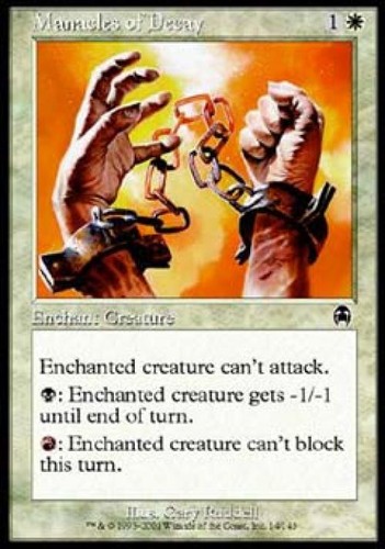Manacles decay mtg - of,